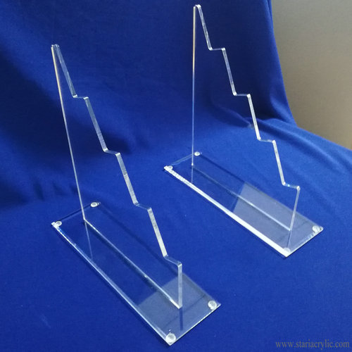 Acrylic Double Sword and Scabbard Display Stands